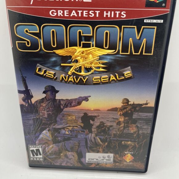 Socom: U.S. Navy SeaLs (Sony PlayStation 2, 2003) PS2 - Tested - Picture 6 of 6